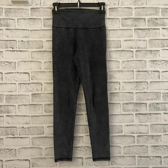 Aerie charcoal washed high waist Leggings Size Small - Picture 1 of 5